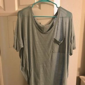 Old Navy light blue boyfriend T